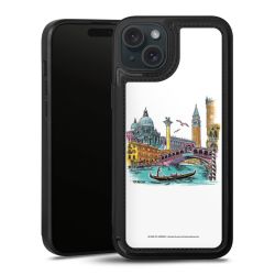 Snap Wallet Case schwarz