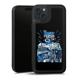 Snap Wallet Case schwarz