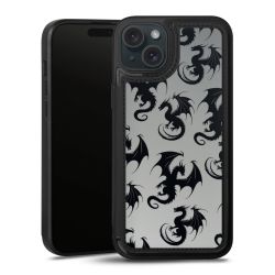 Snap Wallet Case schwarz