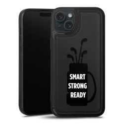 Snap Wallet Case schwarz