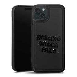 Snap Wallet Case schwarz