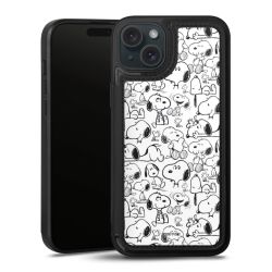 Snap Wallet Case schwarz