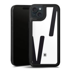 Snap Wallet Case schwarz