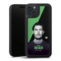 Snap Wallet Case schwarz