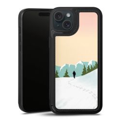 Snap Wallet Case schwarz