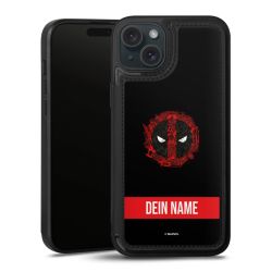 Snap Wallet Case schwarz