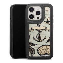 Snap Wallet Case schwarz