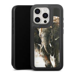 Snap Wallet Case schwarz