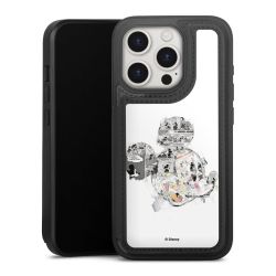 Snap Wallet Case schwarz