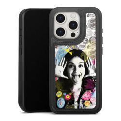 Snap Wallet Case schwarz