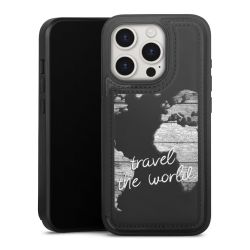 Snap Wallet Case schwarz