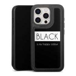 Snap Wallet Case schwarz