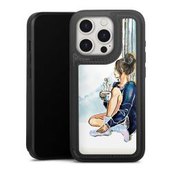 Snap Wallet Case schwarz