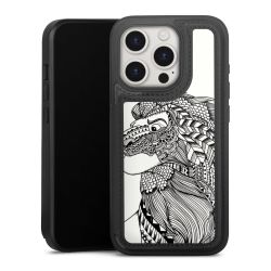 Snap Wallet Case schwarz