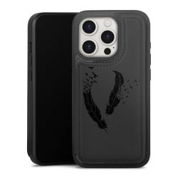 Snap Wallet Case schwarz