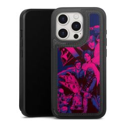 Snap Wallet Case schwarz