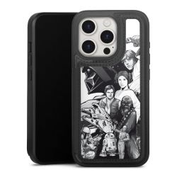 Snap Wallet Case schwarz