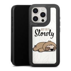 Snap Wallet Case schwarz