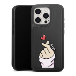 Snap Wallet Case schwarz