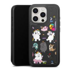 Snap Wallet Case schwarz