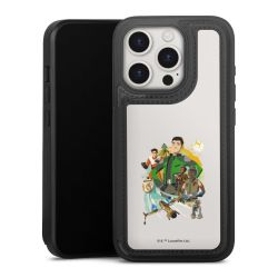 Snap Wallet Case schwarz