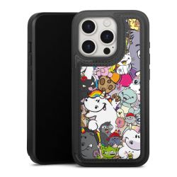 Snap Wallet Case schwarz