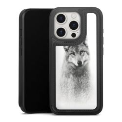 Snap Wallet Case schwarz