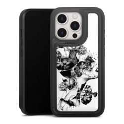 Snap Wallet Case schwarz