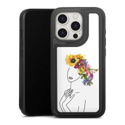 Snap Wallet Case schwarz