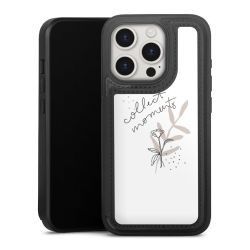 Snap Wallet Case schwarz