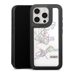 Snap Wallet Case schwarz