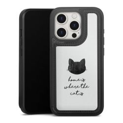 Snap Wallet Case schwarz