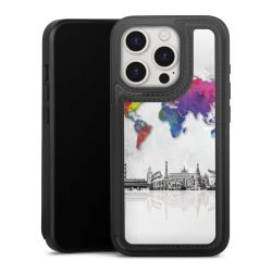 Snap Wallet Case schwarz