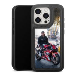 Snap Wallet Case schwarz