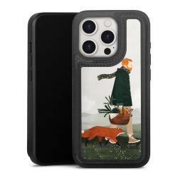 Snap Wallet Case schwarz