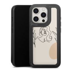 Snap Wallet Case schwarz