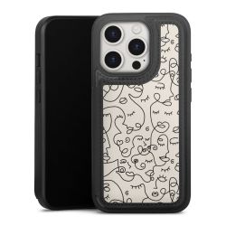 Snap Wallet Case schwarz