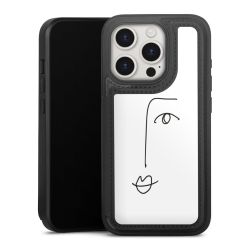 Snap Wallet Case schwarz