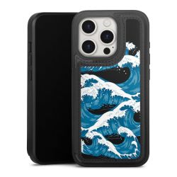 Snap Wallet Case schwarz