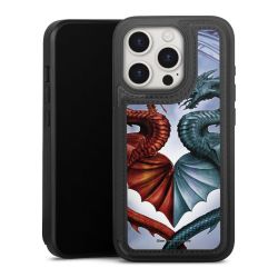 Snap Wallet Case schwarz