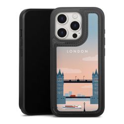 Snap Wallet Case schwarz