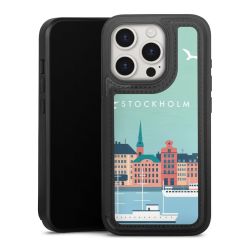 Snap Wallet Case schwarz