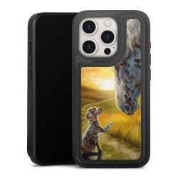 Snap Wallet Case schwarz