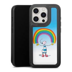 Snap Wallet Case schwarz