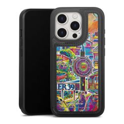 Snap Wallet Case schwarz