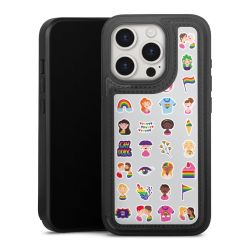 Snap Wallet Case schwarz