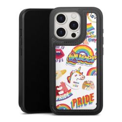 Snap Wallet Case schwarz