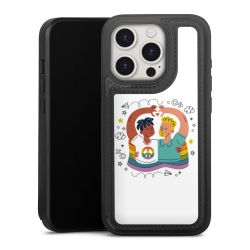 Snap Wallet Case schwarz