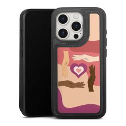 Snap Wallet Case schwarz