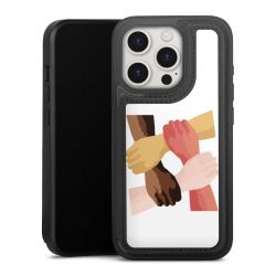 Snap Wallet Case schwarz